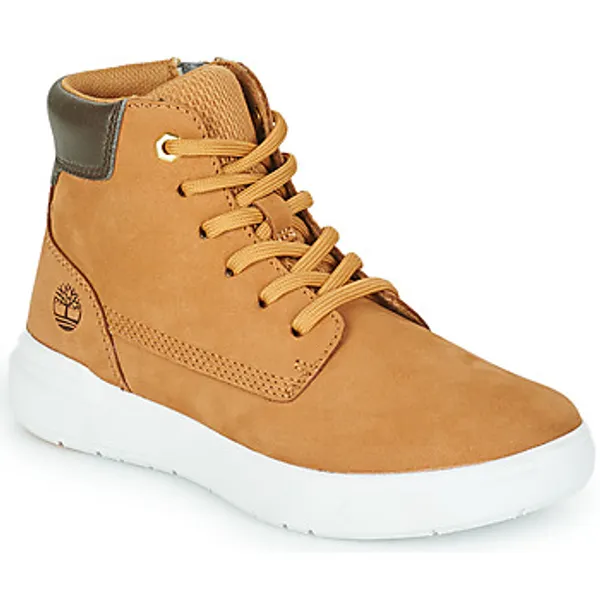 Timberland Hoge Sneakers  Seneca Bay 6In Side Zip Geel — vergelijk prijzen bij 1 winkel