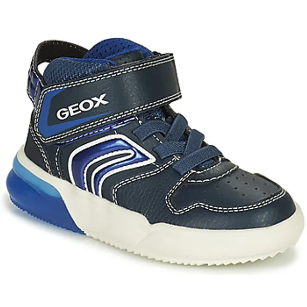 Geox Hoge Sneakers  J GRAYJAY BOY A Blauw — vergelijk prijzen bij 1 winkel