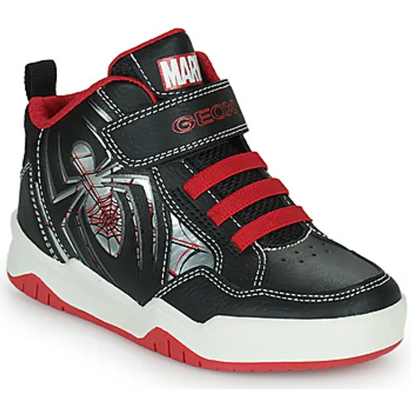 Geox Hoge Sneakers  J PERTH BOY C Zwart — vergelijk prijzen bij 1 winkel
