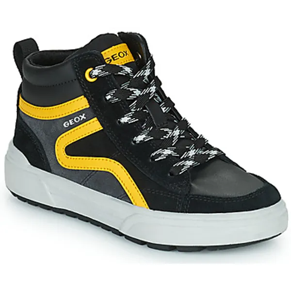 Geox Hoge Sneakers  J WEEMBLE BOY B Zwart — vergelijk prijzen bij 1 winkel
