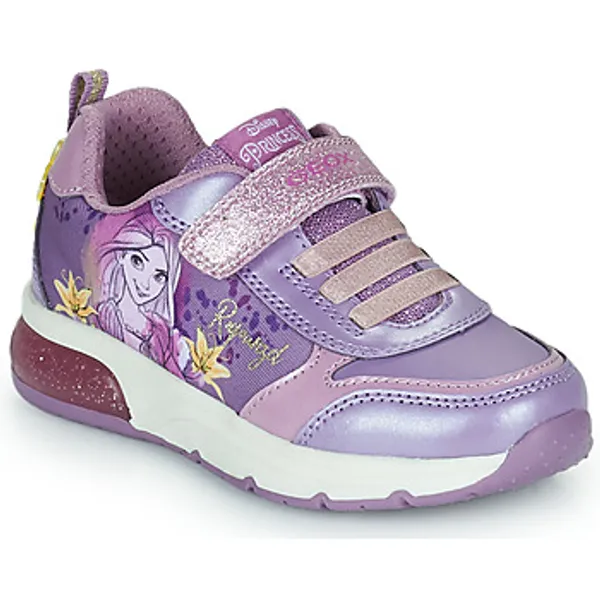 Geox Lage Sneakers  J SPACECLUB GIRL E Violet — vergelijk prijzen bij 1 winkel