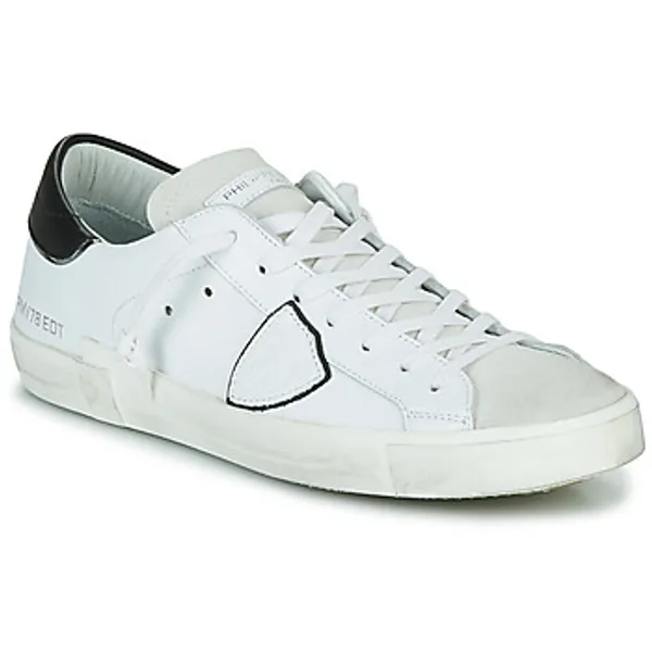 Philippe Model Lage Sneakers  PARISX LOW MAN Wit — vergelijk prijzen bij 1 winkel