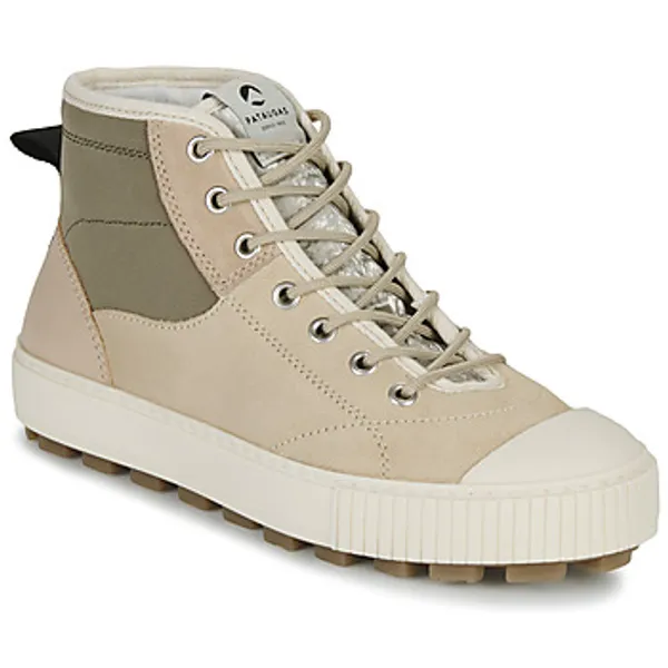 Pataugas Hoge Sneakers  ARAN MID HICKING Beige — vergelijk prijzen bij 1 winkel