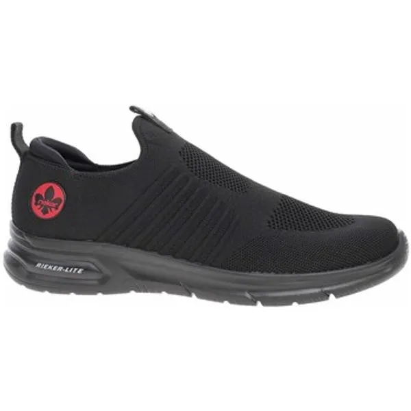 Rieker Lage Sneakers  B736500 Zwart — vergelijk prijzen bij 1 winkel
