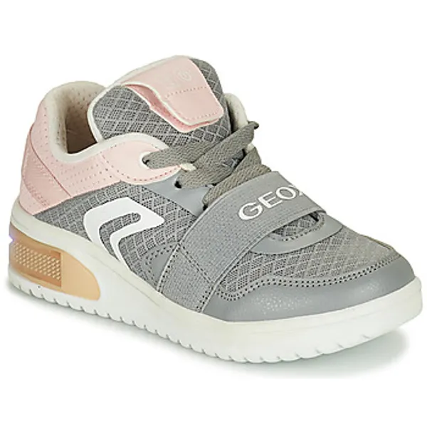 Geox Hoge Sneakers  J XLED GIRL Grijs — vergelijk prijzen bij 1 winkel