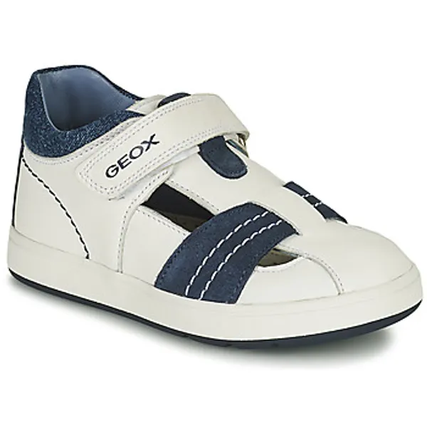 Geox Hoge Sneakers  B BIGLIA B. A - NAPPA+SCAM. Wit — vergelijk prijzen bij 1 winkel