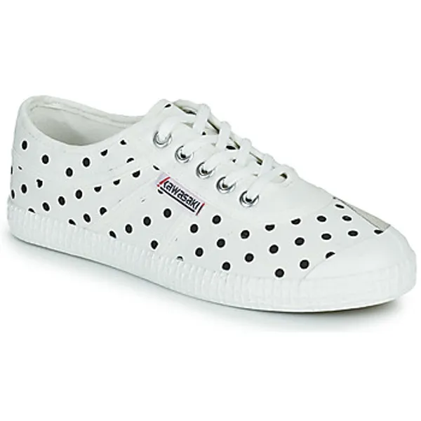 Kawasaki Lage Sneakers  POLKA Wit — vergelijk prijzen bij 1 winkel