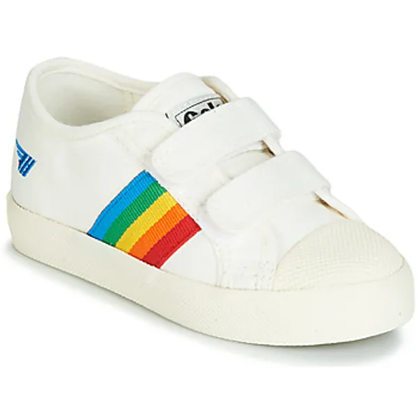 Gola Lage Sneakers  COASTER RAINBOW VELCRO Wit — vergelijk prijzen bij 1 winkel