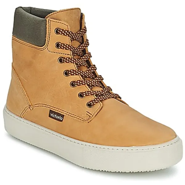 Victoria Hoge Sneakers  BOTA MONTANA PIEL/CUELLO Beige — vergelijk prijzen bij 1 winkel