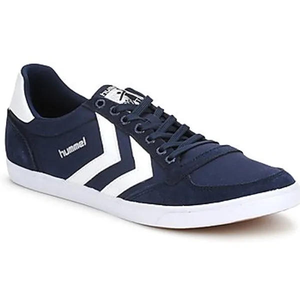 Hummel Lage Sneakers  TEN STAR LOW CANVAS Blauw — vergelijk prijzen bij 1 winkel