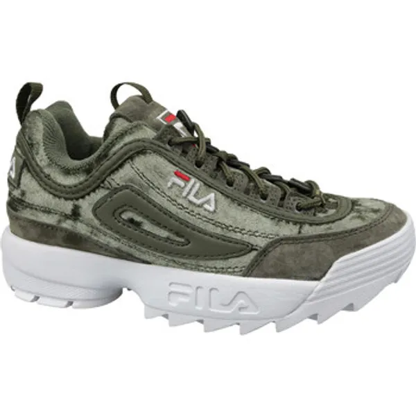 Fila Lage Sneakers  Disruptor S Wmn Low Groen — vergelijk prijzen bij 1 winkel