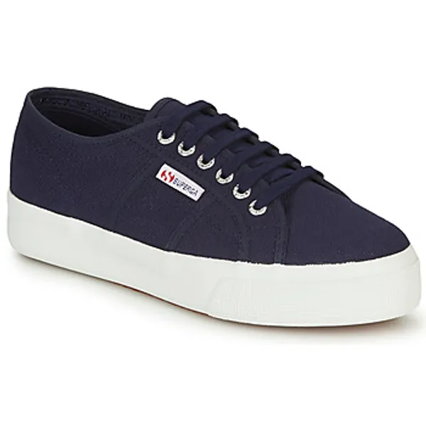 Superga Lage Sneakers  2287-COTW Blauw — vergelijk prijzen bij 1 winkel