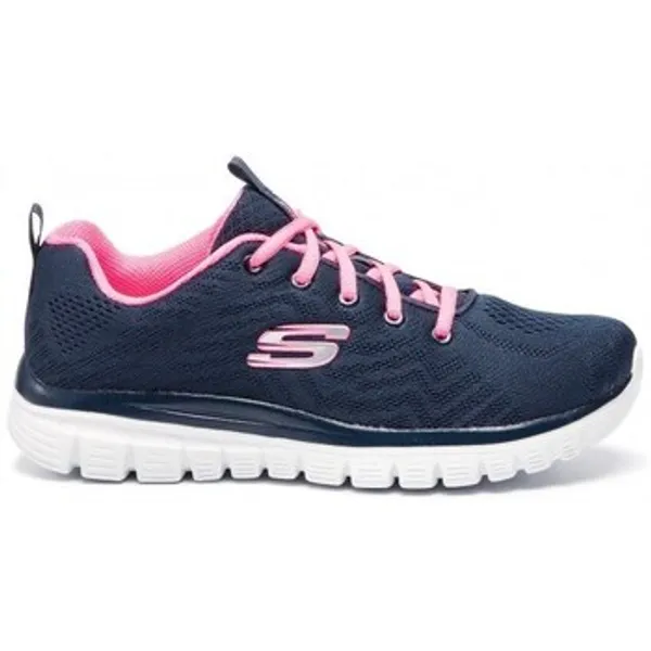 Skechers Lage Sneakers  Graceful Get Connected Marine — vergelijk prijzen bij 1 winkel