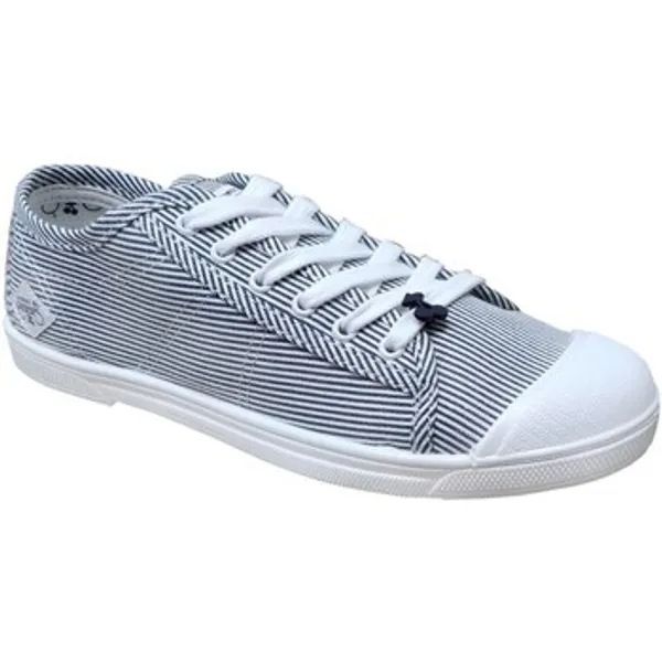 Le Temps des Cerises Lage Sneakers  Basic 02 strip Blauw — vergelijk prijzen bij 1 winkel