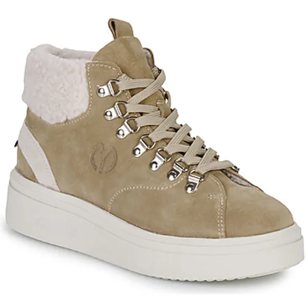 Yurban Hoge Sneakers  GRENOBLE Beige — vergelijk prijzen bij 1 winkel