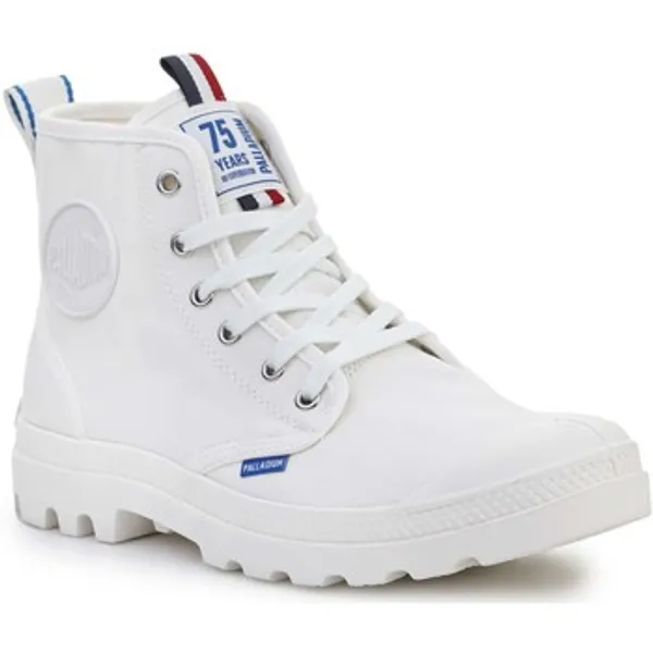 Palladium Hoge Sneakers  PAMPA HI DARE 75 STAR Wit — vergelijk prijzen bij 1 winkel