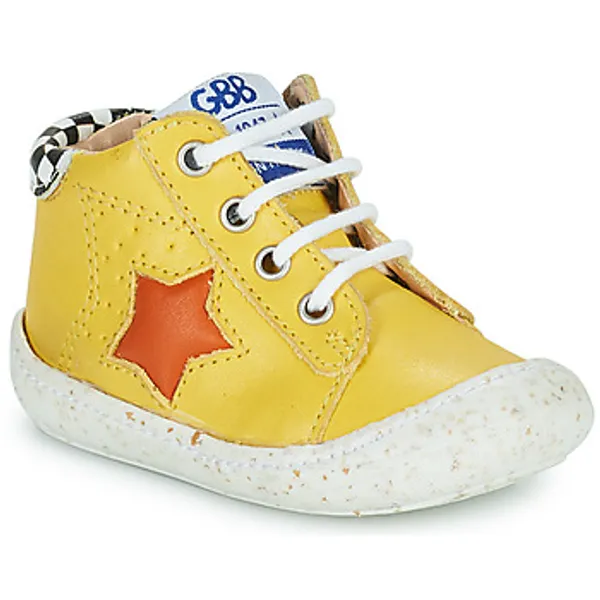 GBB Hoge Sneakers  STANNY Geel — vergelijk prijzen bij 1 winkel