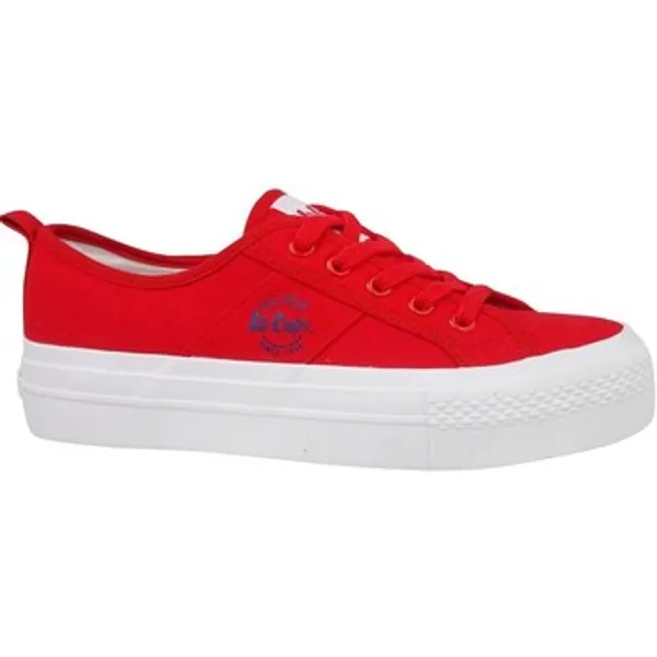 Lee Cooper Lage Sneakers  LCW22310834 Rood — vergelijk prijzen bij 1 winkel