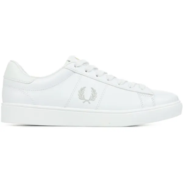Fred Perry Sneakers  Spencer Leather Wit — vergelijk prijzen bij 1 winkel