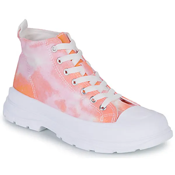 Moony Mood Hoge Sneakers  HIGHER Oranje — vergelijk prijzen bij 1 winkel