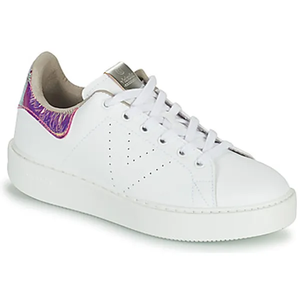 Victoria Lage Sneakers  UTOPIA HOLOG Wit — vergelijk prijzen bij 1 winkel