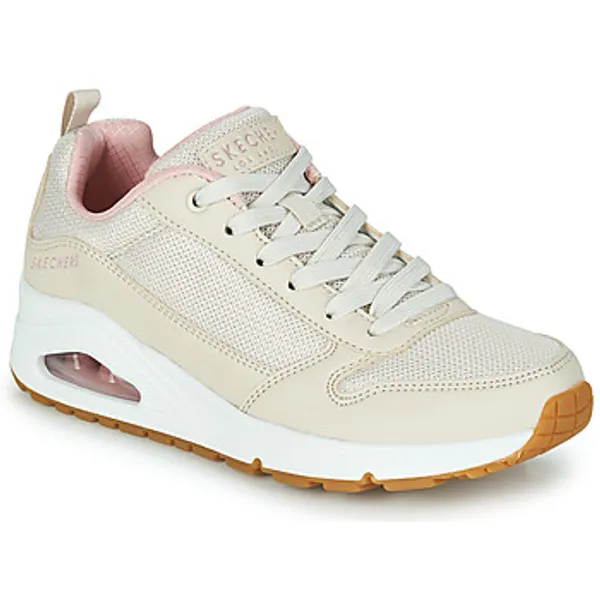 Skechers Lage Sneakers  UNO INSIDE MATTERS Beige — vergelijk prijzen bij 1 winkel