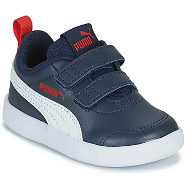 PUMA Lage Sneakers  COURTFLEX INF Marine — vergelijk prijzen bij 1 winkel