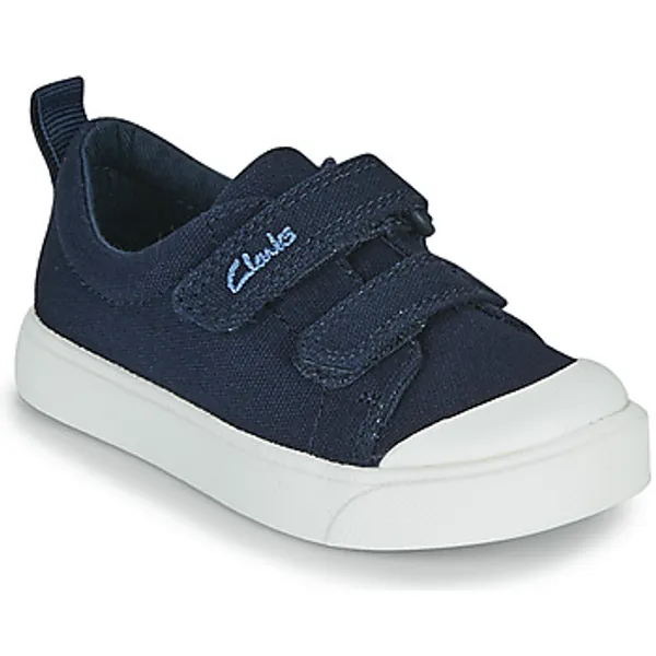 Clarks Lage Sneakers  CITY BRIGHT T Marine — vergelijk prijzen bij 1 winkel