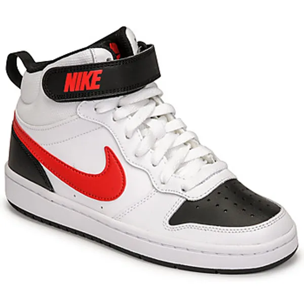 Nike Hoge Sneakers   COURT BOROUGH MID 2 Wit — vergelijk prijzen bij 2 winkels