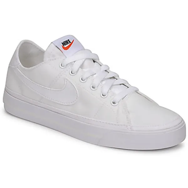 Nike Lage Sneakers   COURT LEGACY CANVAS Wit — vergelijk prijzen bij 1 winkel