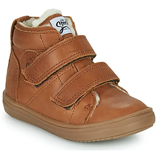 GBB Hoge Sneakers  DIEGGO Bruin — vergelijk prijzen bij 1 winkel