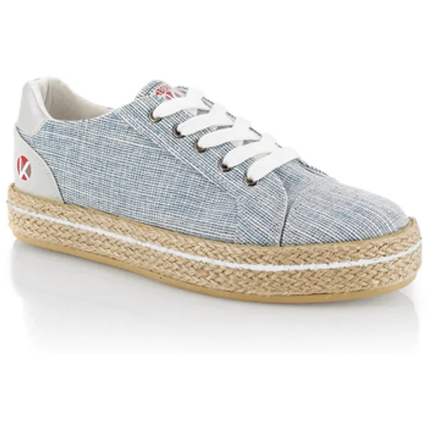 kimberfeeel Lage Sneakers  CAMILIA Blauw — vergelijk prijzen bij 1 winkel