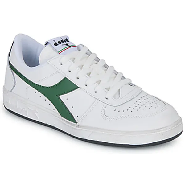Diadora Lage Sneakers  MAGIC BASKET LOW ICONA Wit — vergelijk prijzen bij 1 winkel