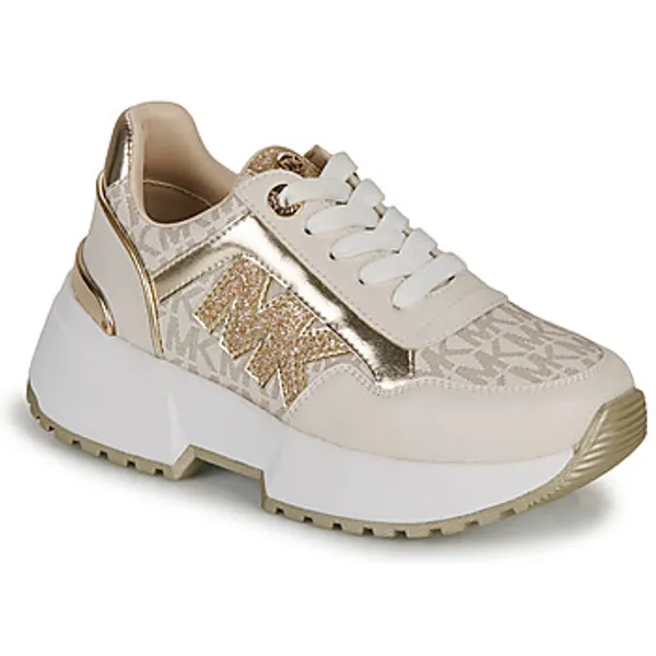 MICHAEL Michael Kors Lage Sneakers  COSMO MADDY Beige — vergelijk prijzen bij 1 winkel