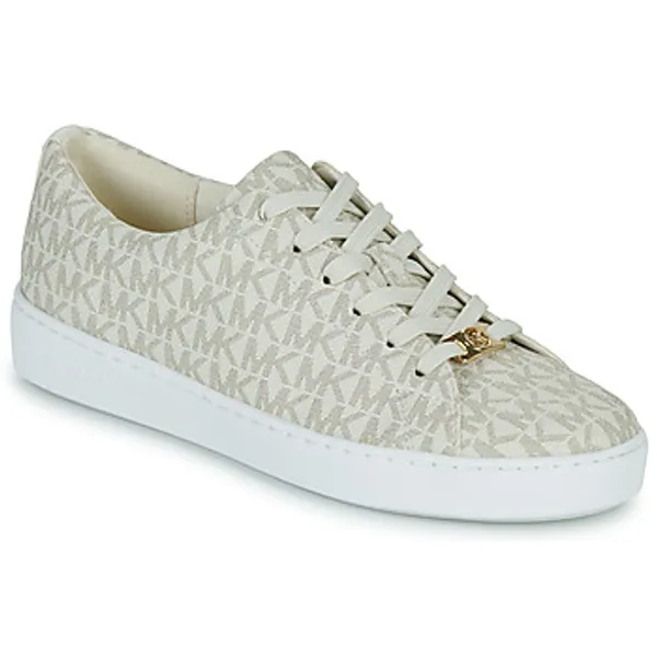 MICHAEL Michael Kors Lage Sneakers  KEATON LACE UP Beige — vergelijk prijzen bij 1 winkel