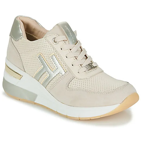 Tom Tailor Lage Sneakers  5393802 Beige — vergelijk prijzen bij 1 winkel