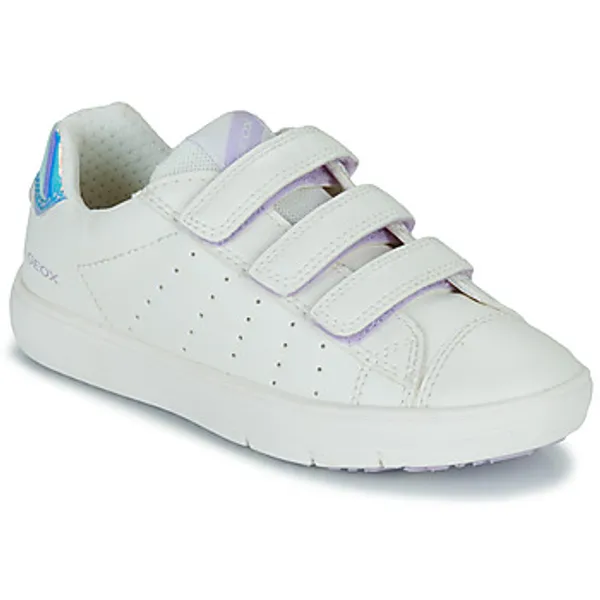 Geox Lage Sneakers  J SILENEX GIRL B Wit — vergelijk prijzen bij 1 winkel