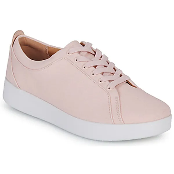 FitFlop Lage Sneakers  RALLY CANVAS TRAINERS Roze — vergelijk prijzen bij 1 winkel