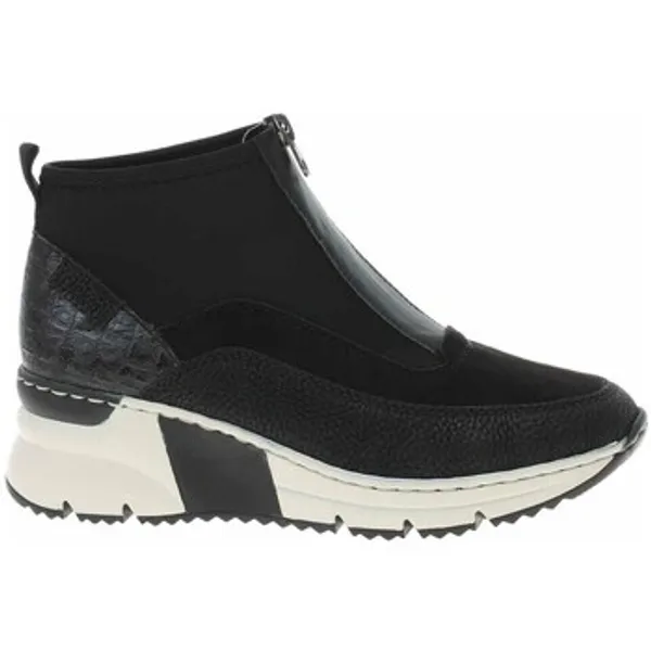 Rieker Hoge Sneakers  N635200 Zwart — vergelijk prijzen bij 1 winkel