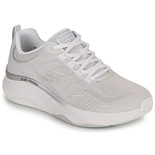 Skechers Lage Sneakers  RELAXED FIT: D'LUX FITNESS - PURE GLAM Wit — vergelijk prijzen bij 1 winkel