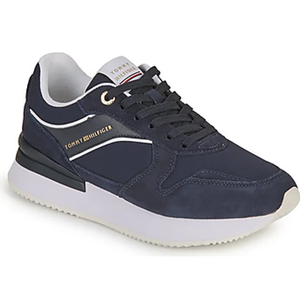 Tommy Hilfiger Lage Sneakers  ELEVATED FEMININE RUNNER Marine — vergelijk prijzen bij 1 winkel