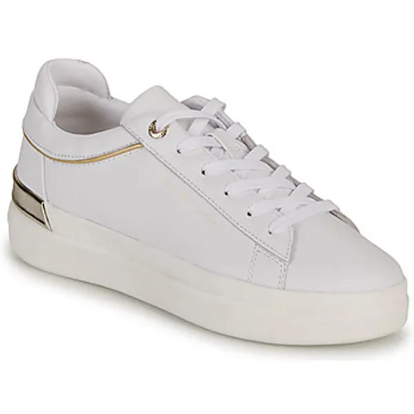 Tommy Hilfiger Lage Sneakers  LUX METALLIC CUPSOLE SNEAKER Wit — vergelijk prijzen bij 1 winkel