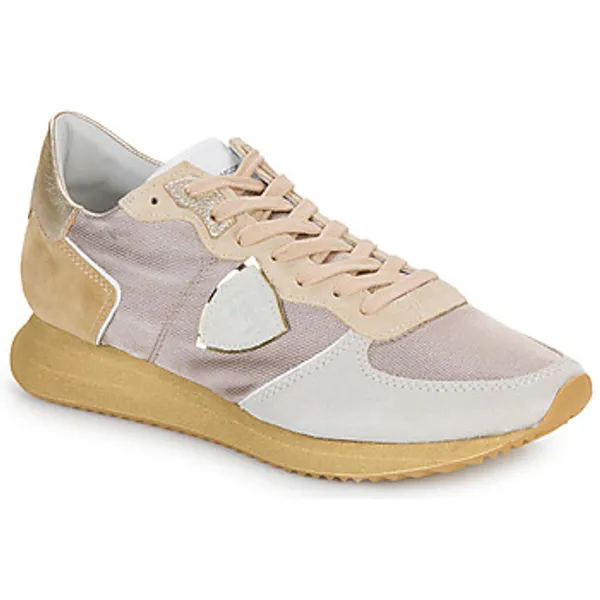 Philippe Model Lage Sneakers  TRPX LOW WOMAN Goud — vergelijk prijzen bij 1 winkel