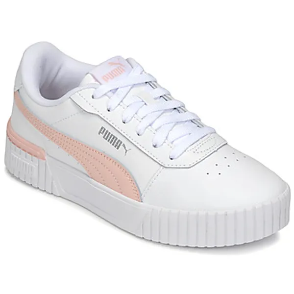 PUMA Lage Sneakers  JR CARINA Wit — vergelijk prijzen bij 1 winkel