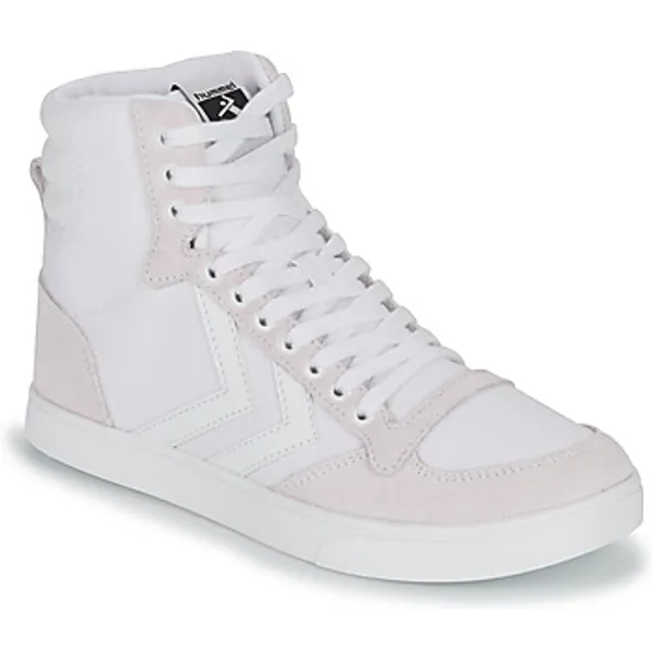 Hummel Hoge Sneakers  SLIMMER STADIL TONAL HIGH Wit — vergelijk prijzen bij 2 winkels