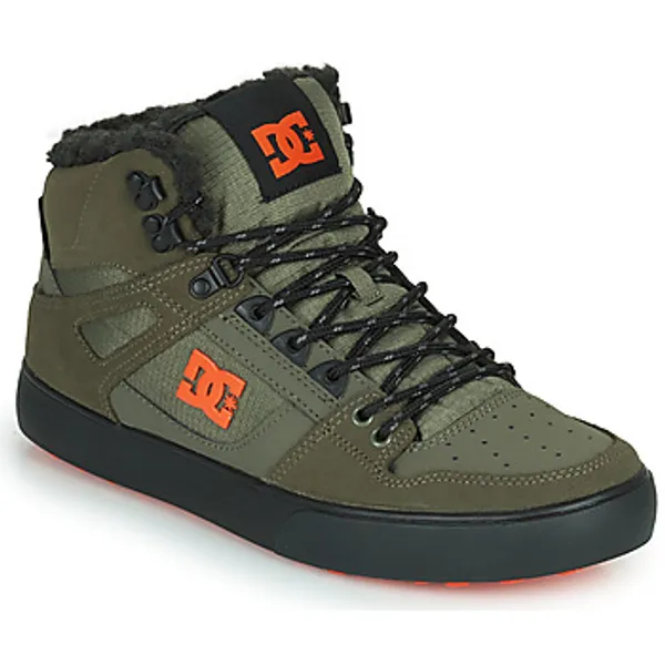 DC Shoes Hoge Sneakers  PURE HIGH-TOP WC WNT Kaki — vergelijk prijzen bij 1 winkel