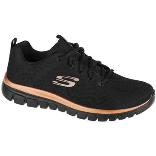 Skechers Lage Sneakers  Graceful - Get Connected Zwart — vergelijk prijzen bij 1 winkel