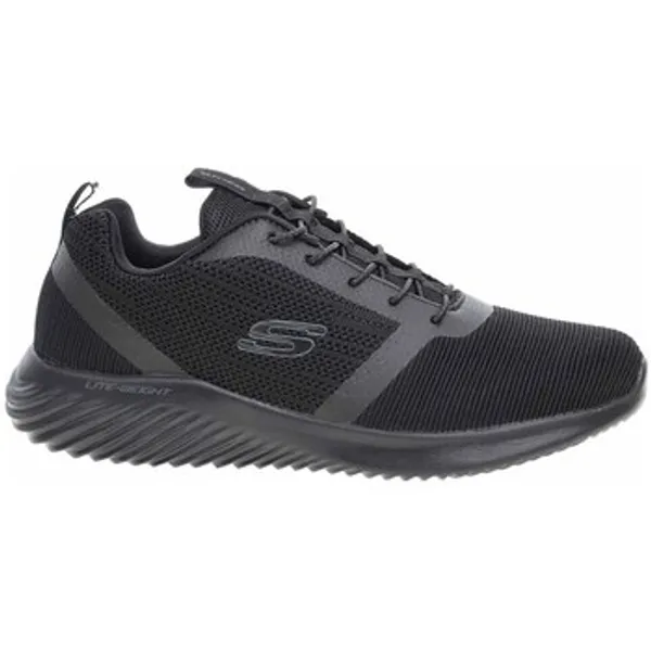 Skechers Lage Sneakers  Bounder Zwart — vergelijk prijzen bij 1 winkel