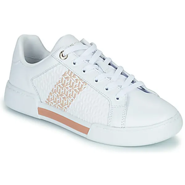 Tommy Hilfiger Lage Sneakers  TH MONOGRAM ELEVATED SNEAKER Wit — vergelijk prijzen bij 1 winkel