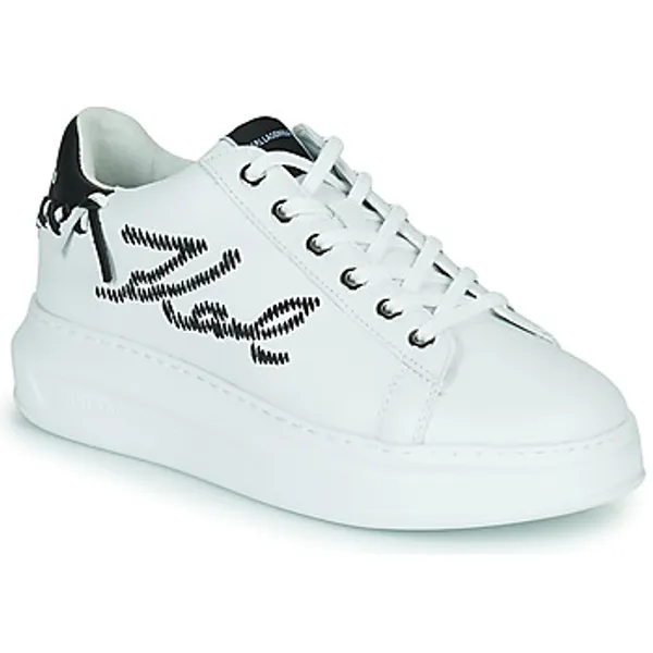 Karl Lagerfeld Lage Sneakers  KAPRI Whipstitch Lo Lace Wit — vergelijk prijzen bij 1 winkel